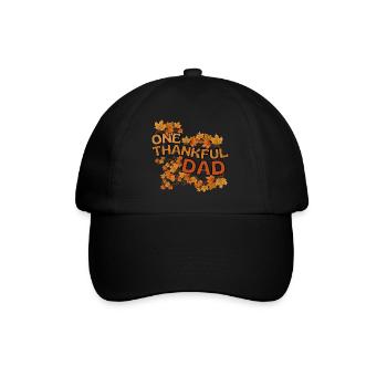 Papa Papa Reconnaissant Laisse de la gratitude - Casquette classique - noir/noir - Devant