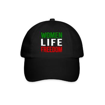 Women life freedom - Casquette classique - noir/noir - Devant