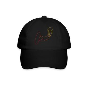 Kitesurf Femmes Kitesurfer Kitesurfer Kitesurf - Casquette classique - noir/noir - Devant