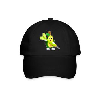 Avocado Dart Dartpfeil - Baseball Cap - black/black - Front