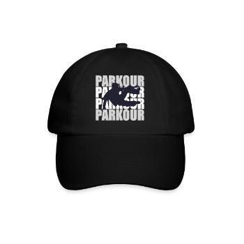 Le parkour - Casquette classique - noir/noir - Devant