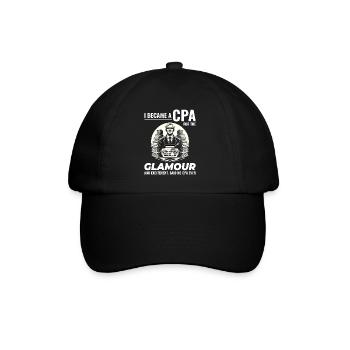 Chroniques de l’ACP : le glamour et l’excitation dévoilés - Casquette classique - noir/noir - Devant