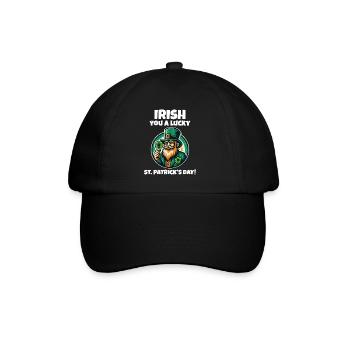 Get Lucky with Our Funny St. Patrick's Day - Baseball Cap - black/black - Front