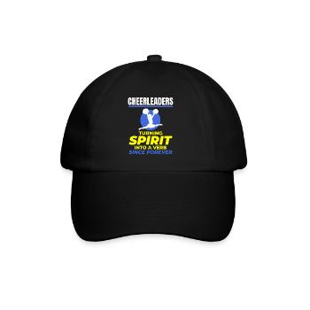 Pom-pom girl Cheerleading Girl Cheering Cheer Squad - Casquette classique - noir/noir - Devant
