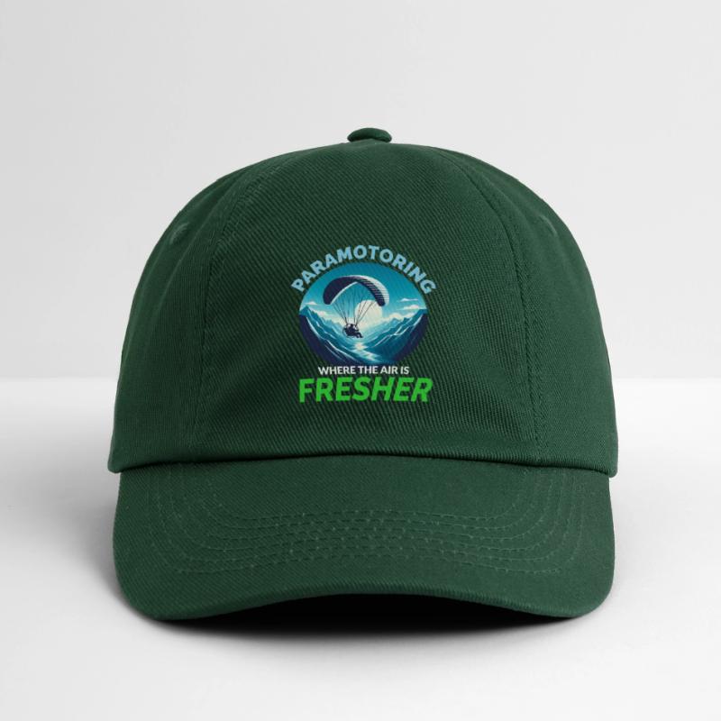 Paramotor Pilot Paramotoring Powered Paraglider Baseball Cap