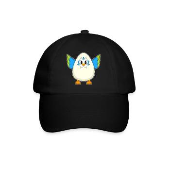 Oeuf de perroquet - Casquette classique - noir/noir - Devant
