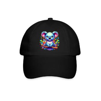 Koala - Casquette classique - noir/noir - Devant
