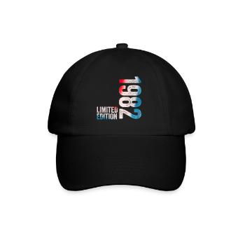 1982 Birthday Gift 1982 Limited Edition - Baseball Cap - black/black - Front