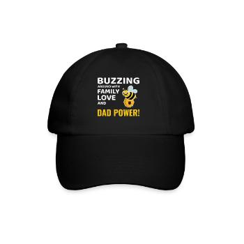 Honeybee Dad Beekeeper Apiculture Insect Collector - Casquette classique - noir/noir - Devant