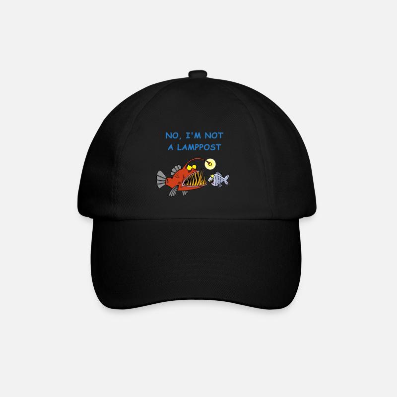 Poisson des abysses - Casquette classique - noir/noir