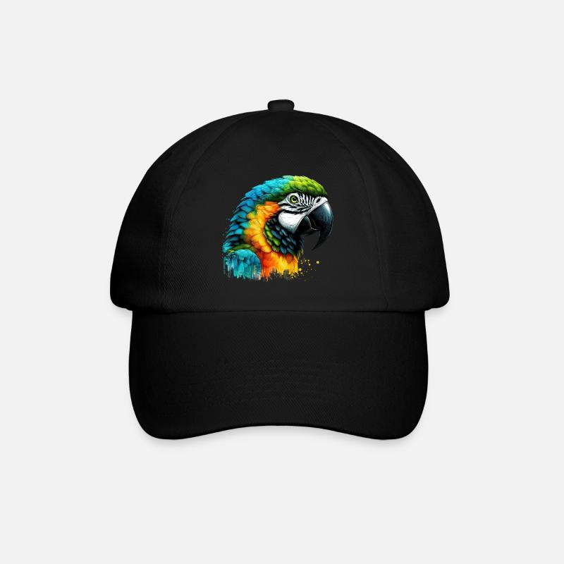 Perroquet - Casquette classique - noir/noir