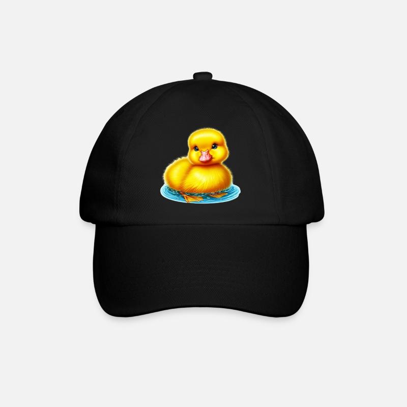 Duckling Duck Duck Duck - Baseball Cap - black/black