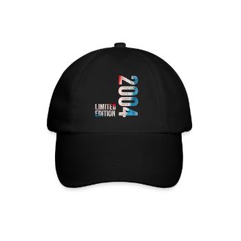 2004 Limited Edition Birthday Gift 2004 - Baseball Cap - black/black - Front