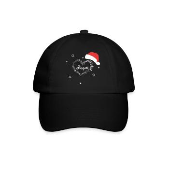 Musique de Noël de Musical Notes Singing - Casquette classique - noir/noir - Devant