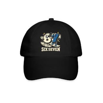 67 Six Seven Snowboard Winter Sports Cadeau - Casquette classique - noir/noir - Devant