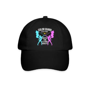 Carnival Flagwaving Flag-waving Carnival - Baseball Cap - black/black - Front