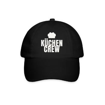 Kitchen Crew Chef Gastro Restaurant Chef's Hat - Baseball Cap - black/black - Front