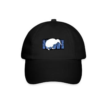 kiwi - Casquette classique - noir/noir - Devant