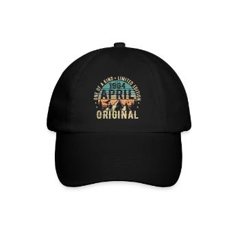 Born april 1964, legend since april 1964 - Baseball Cap - black/black - Front