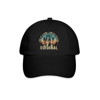 Légendes Mai 1987 Anniversaire Millésime Mai 1987 - Casquette classique - noir/noir - Devant