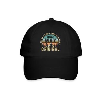 Légendes Mai 1982 Anniversaire Millésime Mai 1982 - Casquette classique - noir/noir - Devant