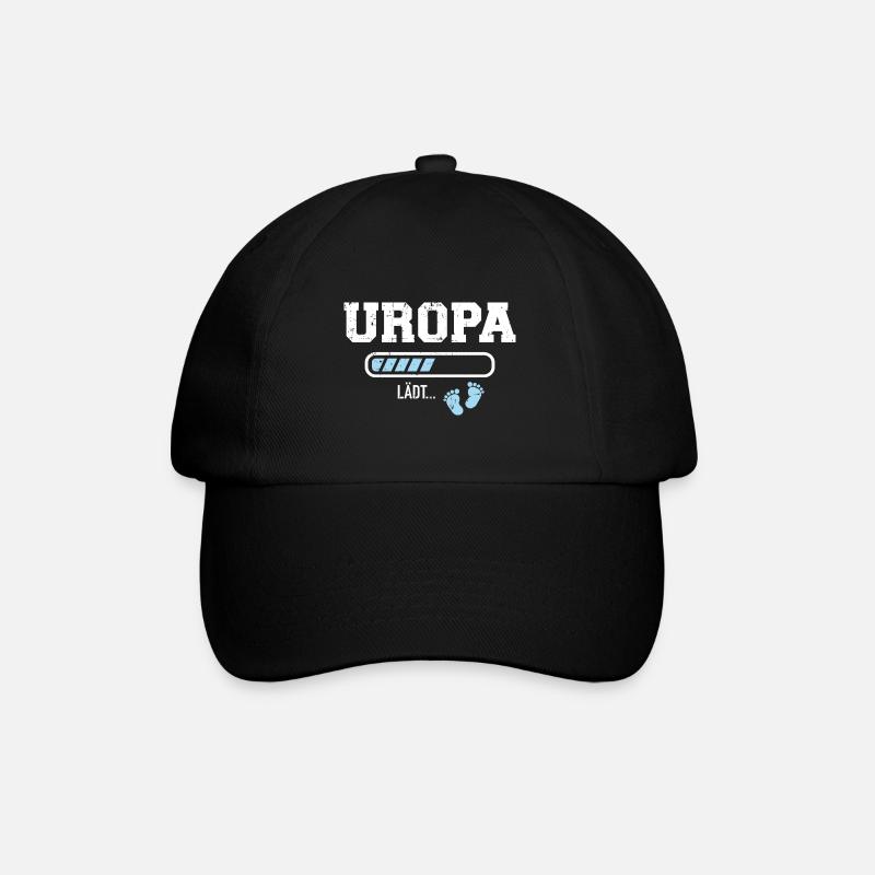 Uropa - Baseballkappe - Schwarz/Schwarz