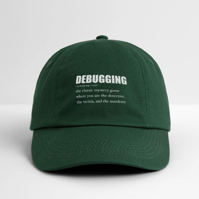 Programmierer Debugging Definition Lustig IT-Entwickler Baseballkappe