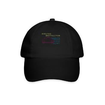 Driving instructor - driving instructor - driving school - gift - Baseball Cap - black/black - Front