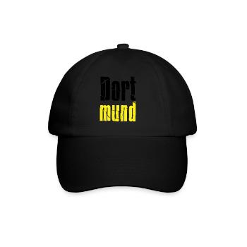 Dortmund - Casquette classique - noir/noir - Devant