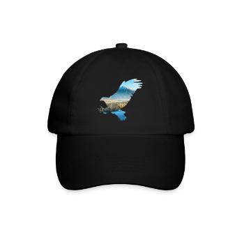 Koenig the Luefte Adler nature montagnes - Casquette classique - noir/noir - Devant