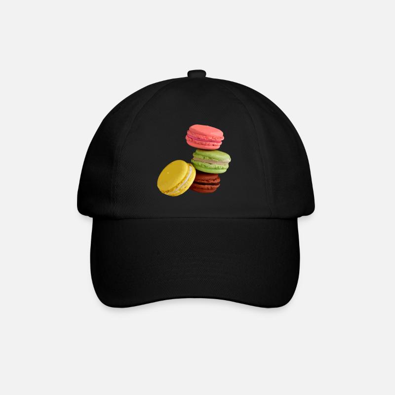 Macaron - Casquette classique - noir/noir