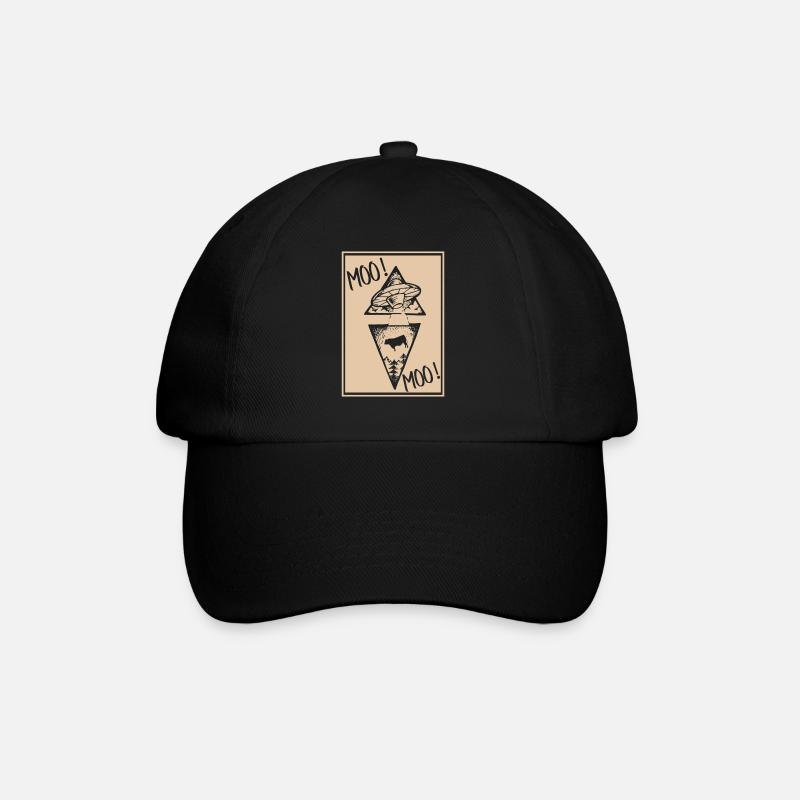Vaches vaches - Casquette classique - noir/noir