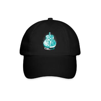 Cello - Baseballkappe - Schwarz/Schwarz - Vorne