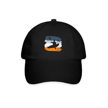 rangée canoë kayak - Casquette classique - noir/noir - Devant