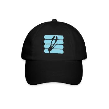 Plongeurs sous-marins - Casquette classique - noir/noir - Devant