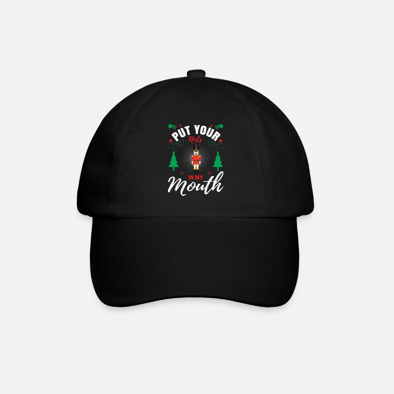 Ugly Christmas - Baseballkappe - Schwarz/Schwarz
