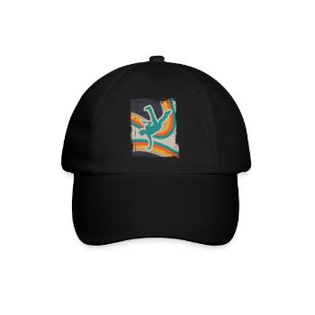 Breakdancing - Baseball Cap - black/black - Front