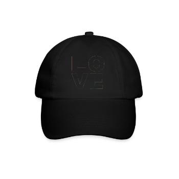 Love - Casquette classique - noir/noir - Devant