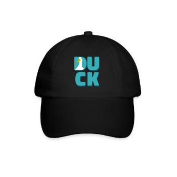 canard - Casquette classique - noir/noir - Devant