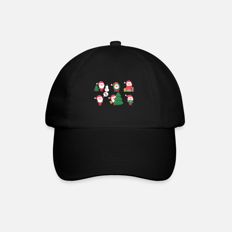 Christmas - Baseball Cap - black/black