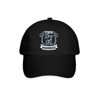 mariage - Casquette classique - noir/noir - Devant