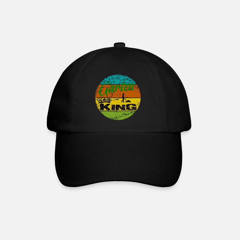 Garten - Baseballkappe - Schwarz/Schwarz