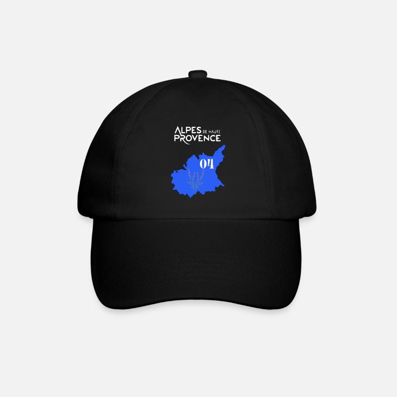 Alpes de haute-provence - Casquette classique - noir/noir