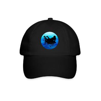 Bodyboard Bodyboarder Surf Sea Water Sport - Casquette classique - noir/noir - Devant