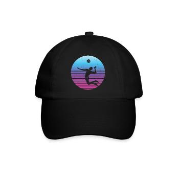 Volleyball Volleyball Women's Volleyball - Baseball Cap - black/black - Front