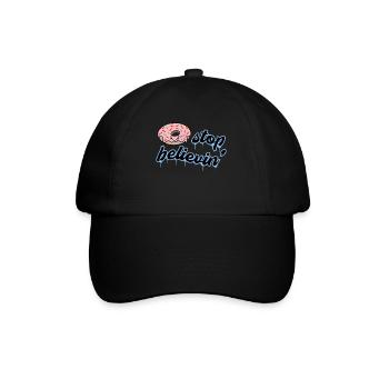 Sweets Delicious Donut Dessert Statement - Casquette classique - noir/noir - Devant