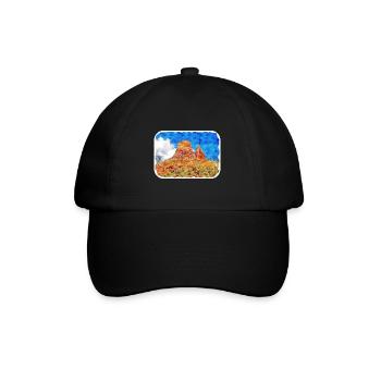 Arizona USA Aquarelle Dessin Dessin Illustration - Casquette classique - noir/noir - Devant