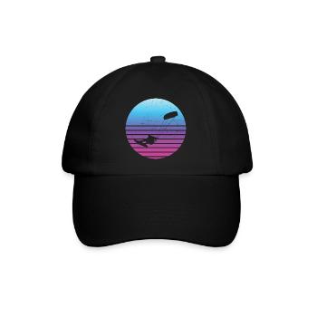 Kite Kitesurfer Kitesurfing Kitesurf Kitesurfen - Casquette classique - noir/noir - Devant
