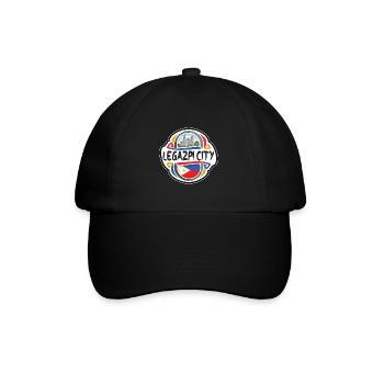 Legazpi City Philippines Flag Travel Souvenir Badg - Baseball Cap - black/black - Front