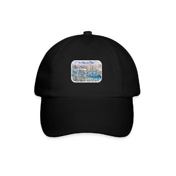 Le Caire Egypte Aquarelle Esquisse Dessinée Illustration - Casquette classique - noir/noir - Devant